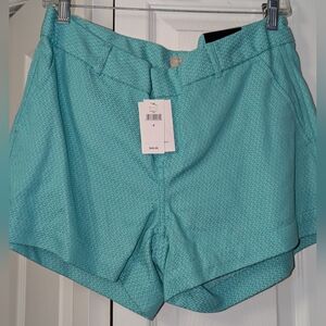 Banana Republic Light Turquoise High Waist Shorts